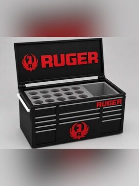 Ruger Mini Toolbox Pen And Trinket Holder Desk Top Organizer